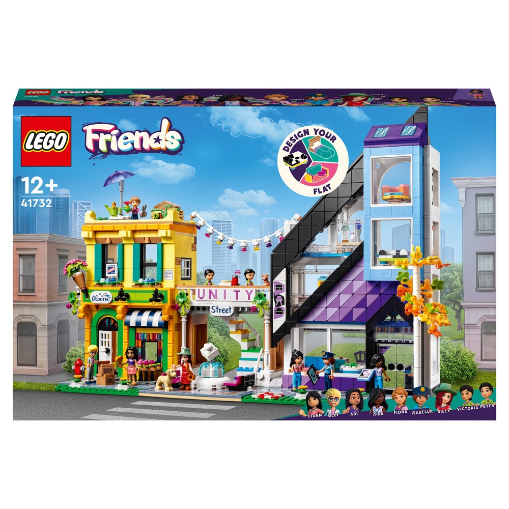 LEGO Friends Bloemen- en decoratiewinkel in de stad set | Smyths Toys Nederland