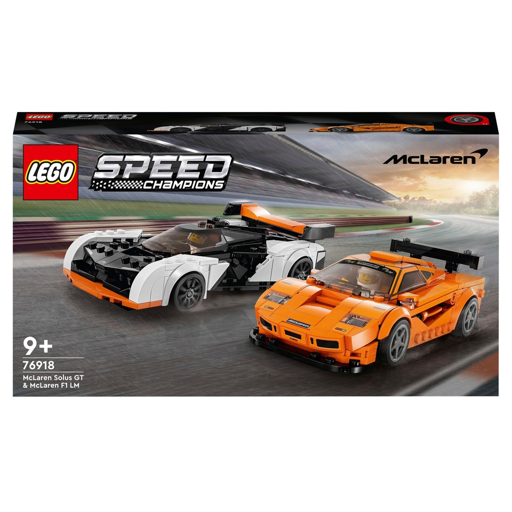 McLaren Solus GT & McLaren F1 LM 76918, Speed Champions