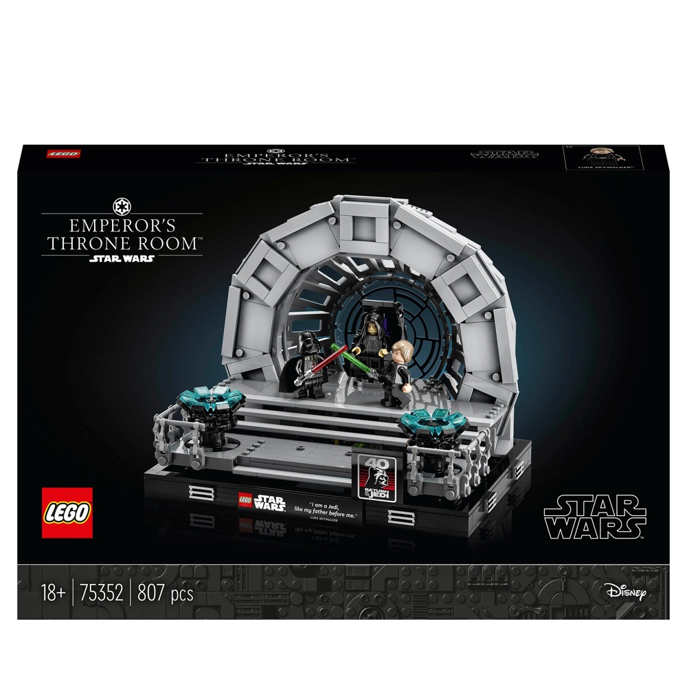 LEGO Star Wars 75352 Diorama de la Salle du Trône de l'Empereur