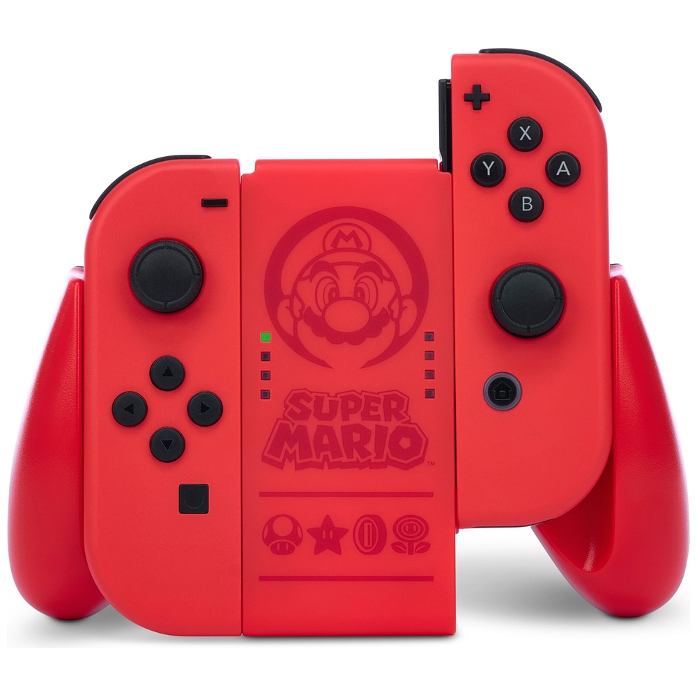 PowerA Nintendo Switch Joy-Con Comfort Grip Super Mario rot