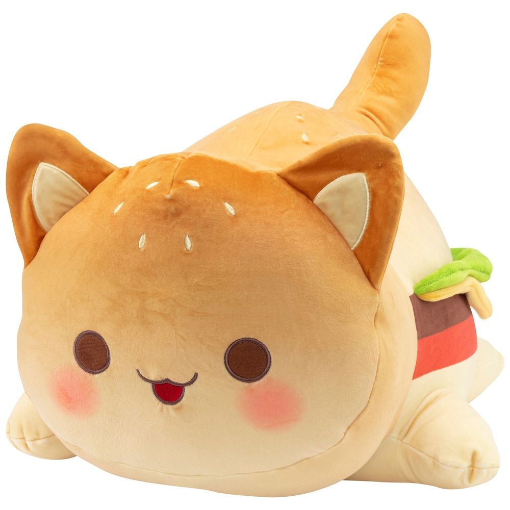 Aphmau MeeMeows 45cm Jumbo Plush Burger Cat | Smyths Toys UK