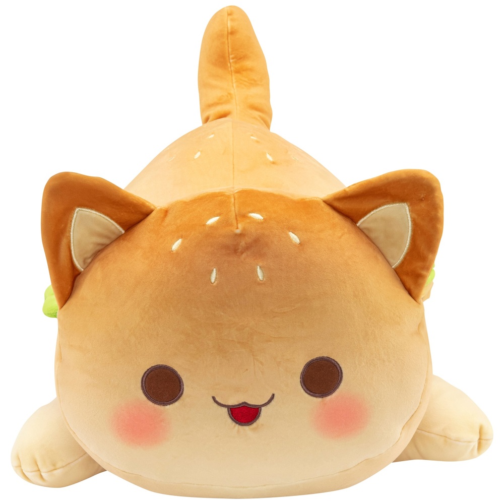 burger cat plush