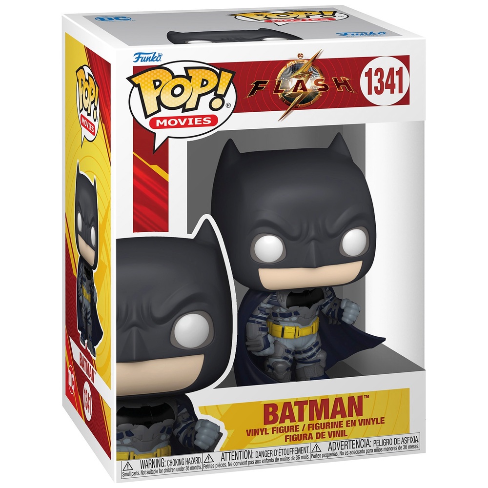 POP! Vinyl 1341 Movies Batman in Armour Suit - Batman | Smyths Toys UK