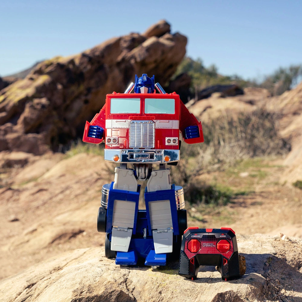 Transformers Remote Control Optimus Prime Converting Robot - Main Image