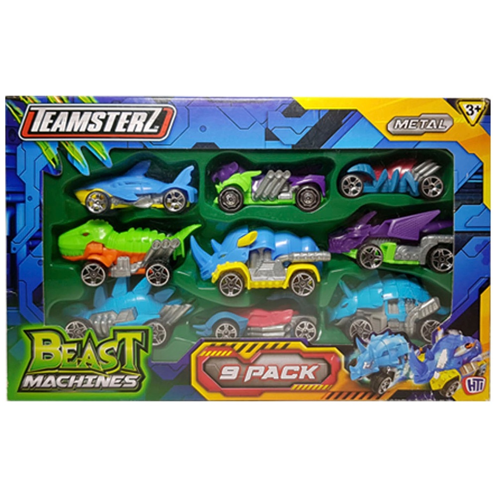 Teamsterz Beast Machine Diecast Vehicles 9-Pack Assortment | Smyths Toys UK