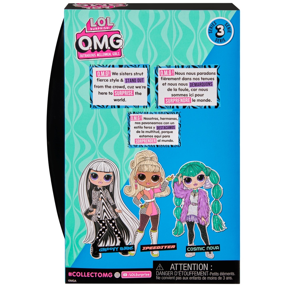 L.O.L. Surprise! - O.M.G. Poupée Groovy Babe | Smyths Toys France