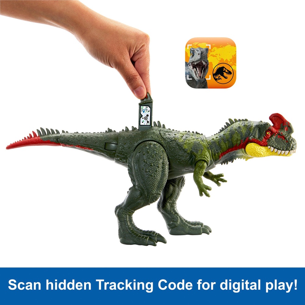 Jurassic World Gigantic Trackers Sinotyrannus Dinosaur Figure Smyths Toys Uk 