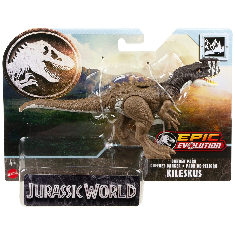 Jurassic World Danger Pack Kileskus Dinosaur Figure | Smyths Toys UK