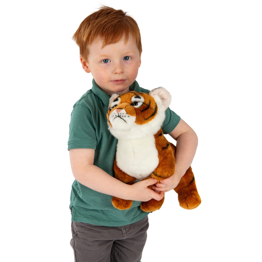 35cm Standing Arlo the Tiger Soft Toy | Smyths Toys UK