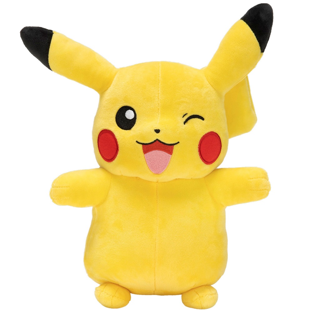Universal - Pokémon Pikachu peluche (sourire 30 cm) - Doudous - Rue du  Commerce
