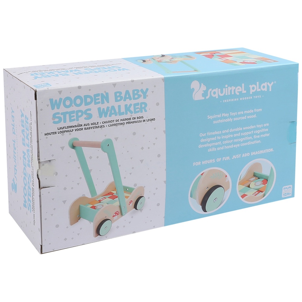 Wooden baby best sale walker smyths