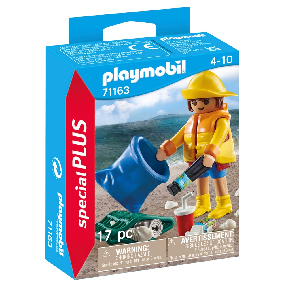 Stijgen Medisch ontwerper PLAYMOBIL Speciaal Plus-cijfer 71163 Milieuactivist | Smyths Toys Nederland