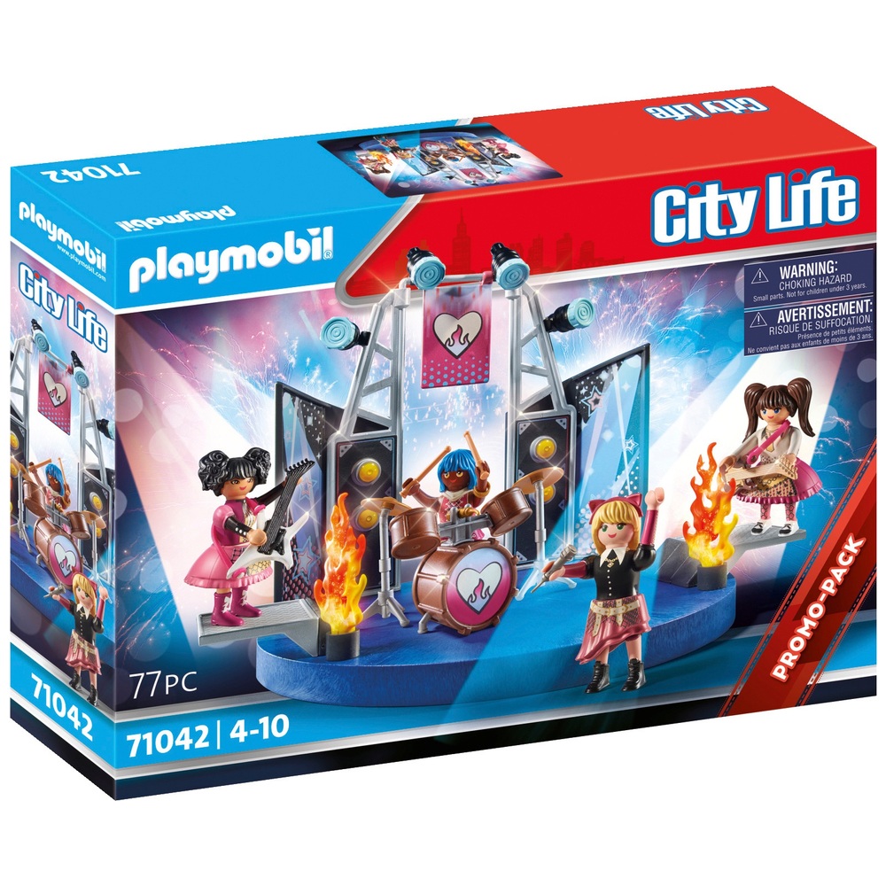 PLAYMOBIL City Life 71042 Music Band Set