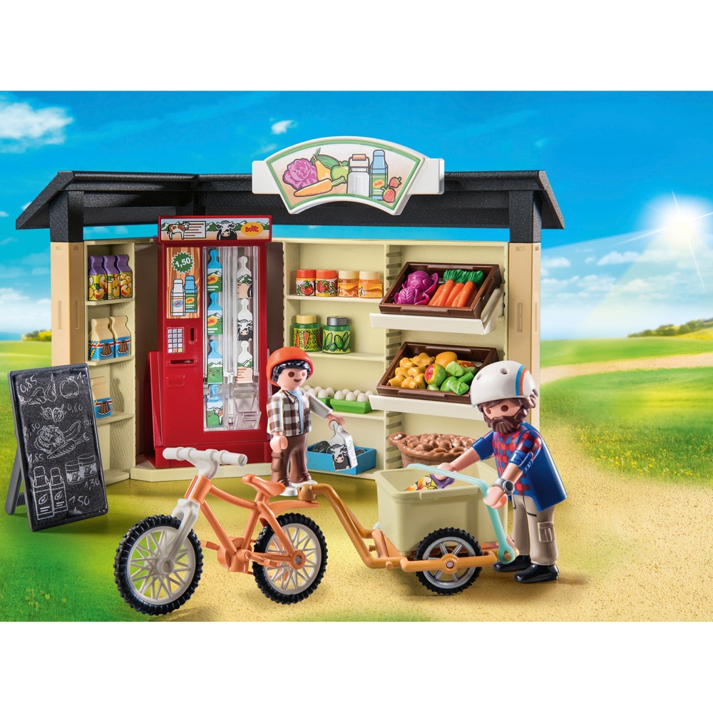 PLAYMOBIL Tienda De Granja 71250 - 83 Piezas Para Niños +4 Años