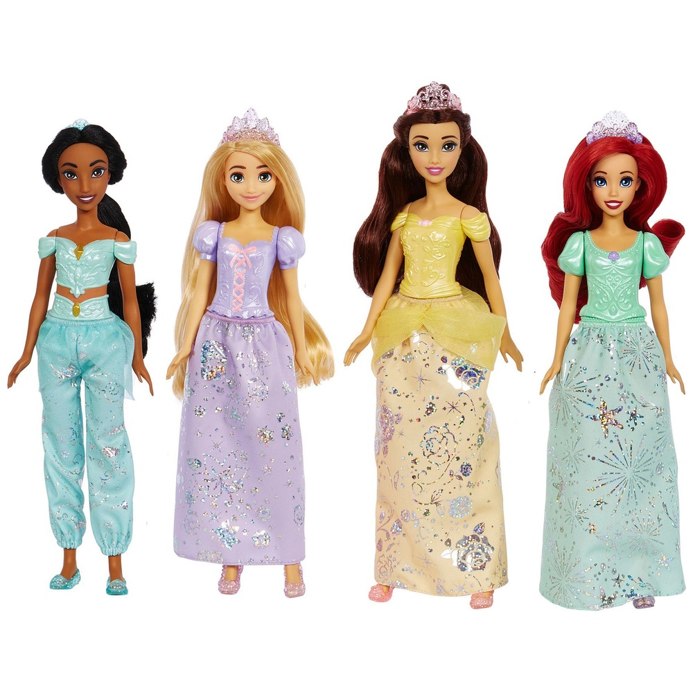 Lot de 4 barbie princesse Disney - Disney