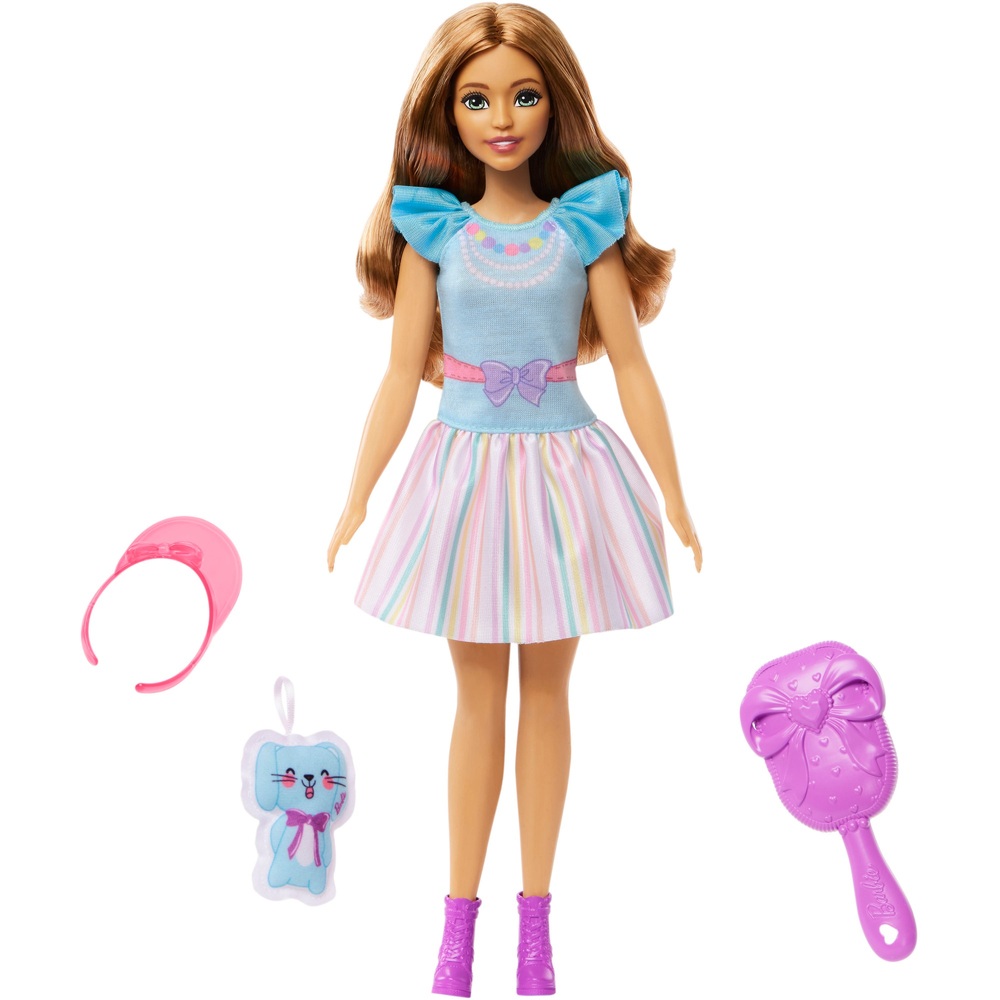 single angst Secretaris My First Barbie pop Teresa met Konijn | Smyths Toys Nederland