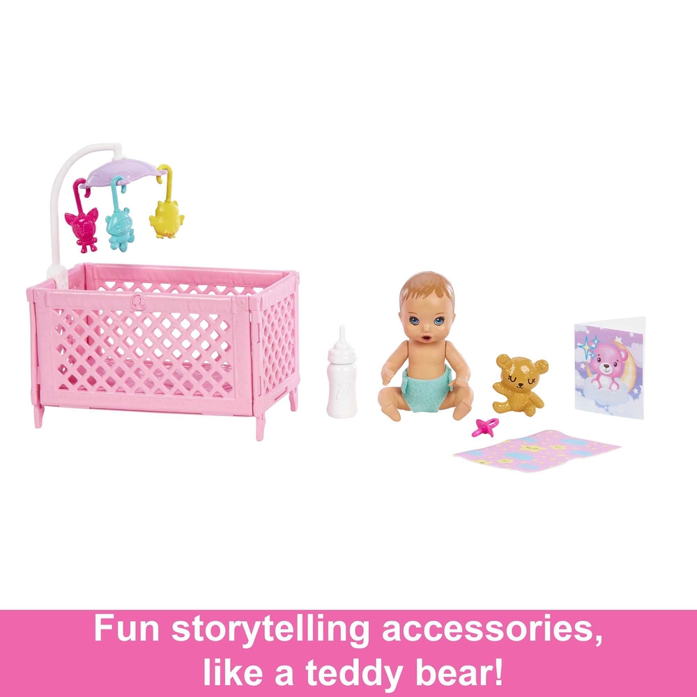 Barbie Skipper Babysitters Inc. Bedtime Playset w/ Skipper Doll, Toddler  Doll w/ Glow Pajamas, 1 - Harris Teeter