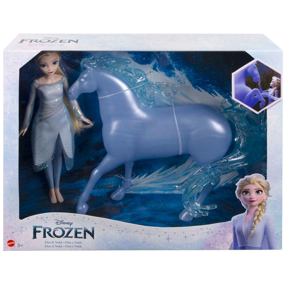 Disney Frozen Doll Elsa Water Nokk Set Smyths Toys UK