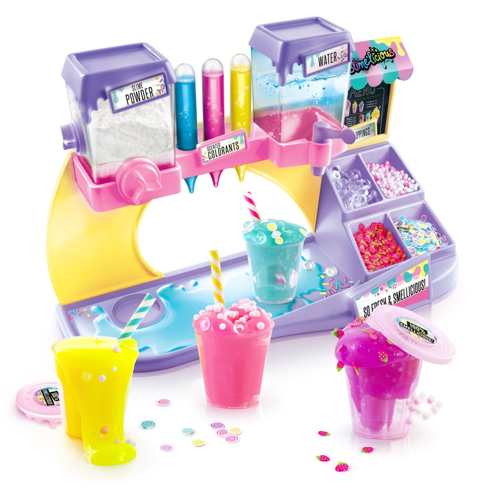 Smyths Toys Superstores FR - Crée des mélanges de slime gluants et colorés  avec le Mixeur Twist 'N Slime  ! ✨ Utilise le  véritable mixeur rotatif et le bol pour créer