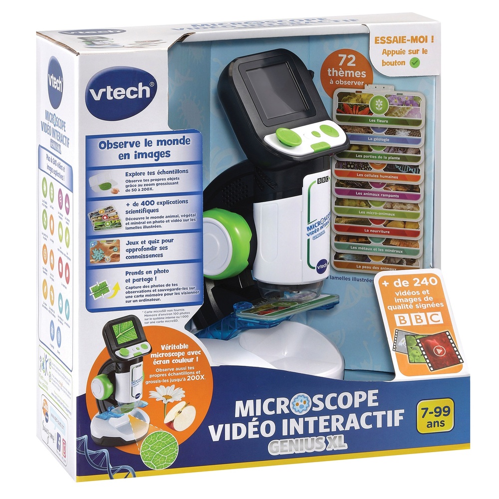 VTech - Genius XL Microscope Vidéo Interactif