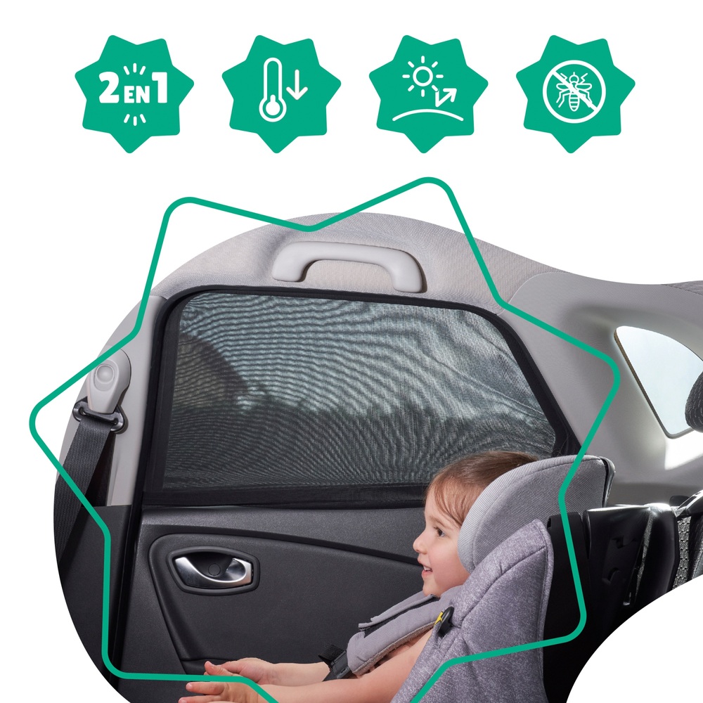 Fensterabdeckungen für Baby- und Kinderauto-Sonnenschutz für