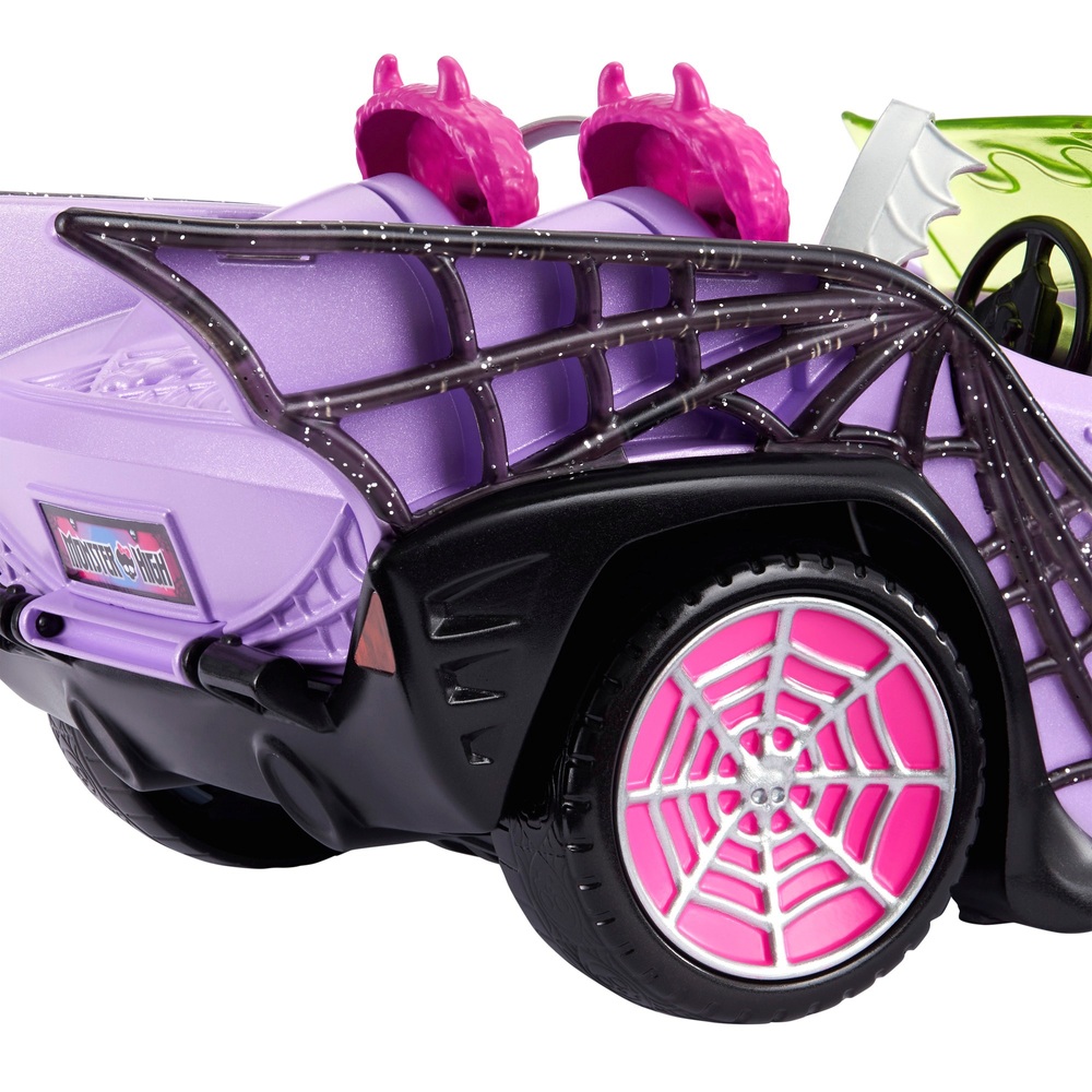 Familielid Indiener Interpretatief Monster High Poppen Auto Ghoul Mobil lila | Smyths Toys Nederland