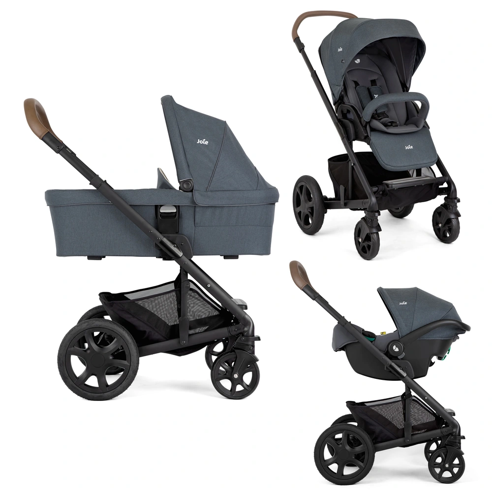Joie Kinderwagen 3-in-1 Chrome DLX Moonlight grau | Smyths Toys Deutschland