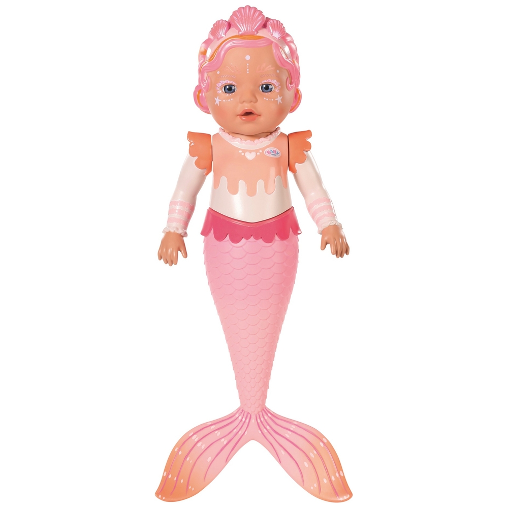 BABY born Puppe My First Mermaid 37 cm mit Funktion | Smyths Toys Schweiz