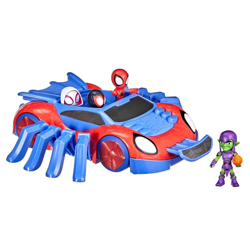 Marvel's Spidey And His Amazing Friends Web-Crawler Crew & Vehicle ...