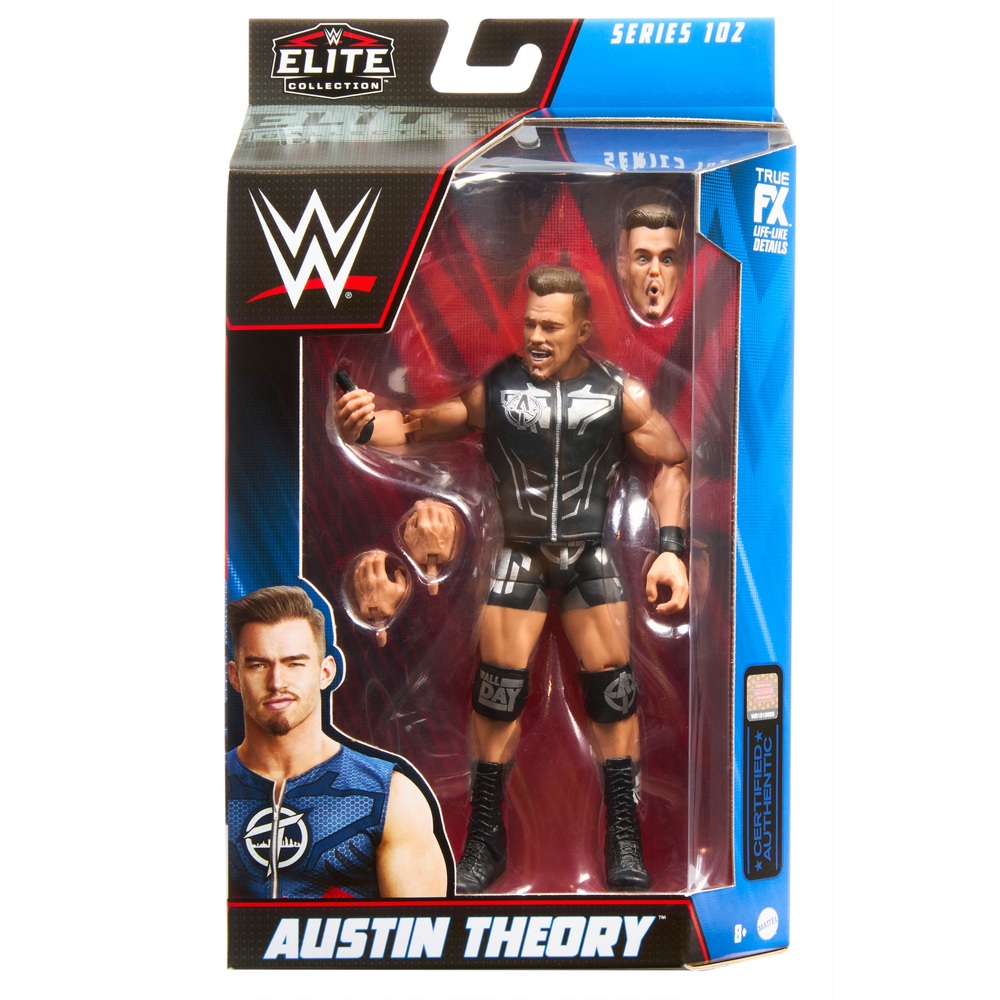 WWE Elite Series 102 Austin Theory Action Figure Chase Assortment ...