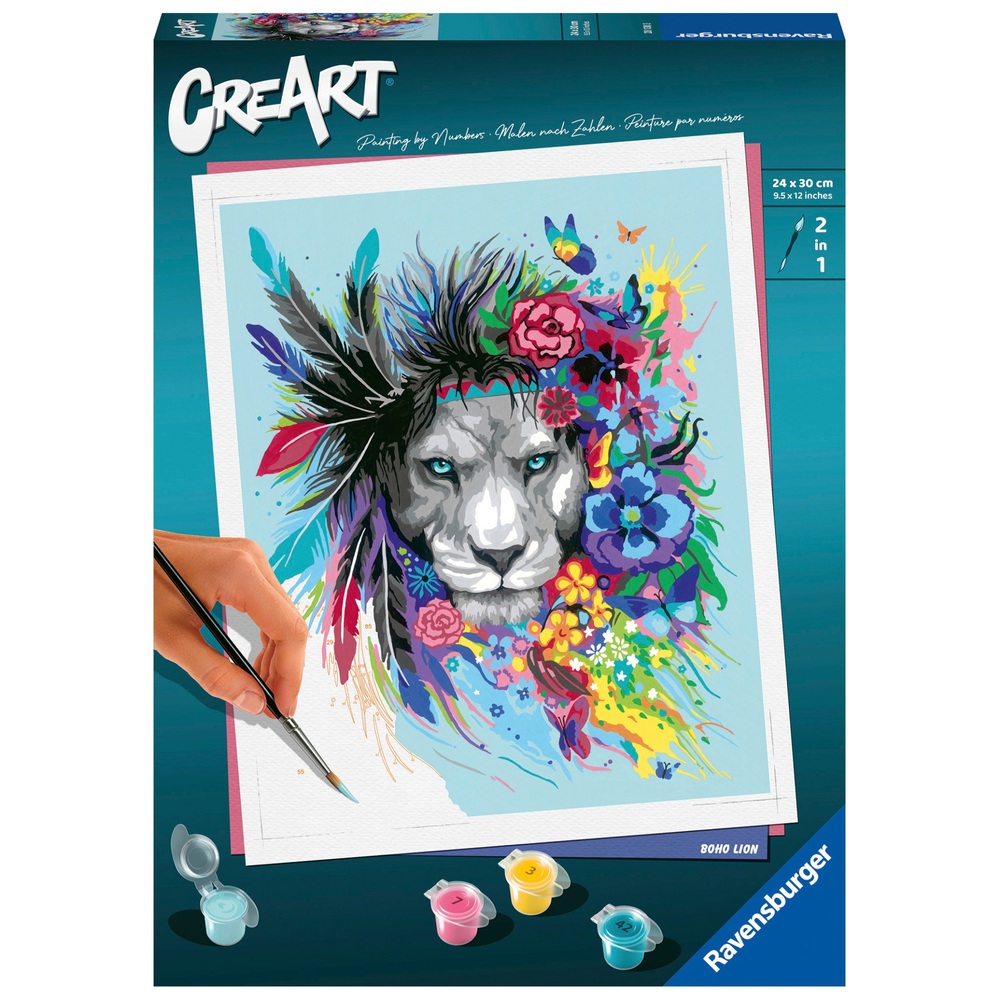 Ravensburger - CreArt Grand Format Boho Lion