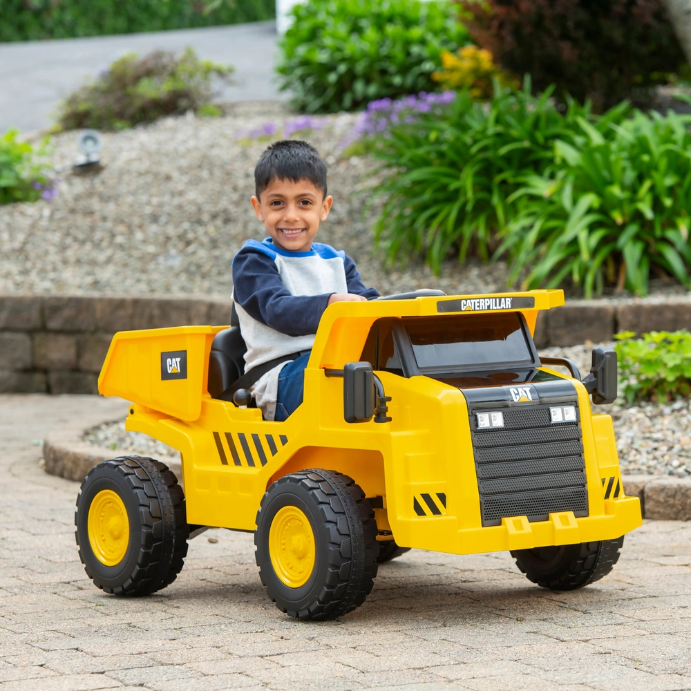 CAT Tipper Truck 12V Electric Ride On Smyths Toys Ireland