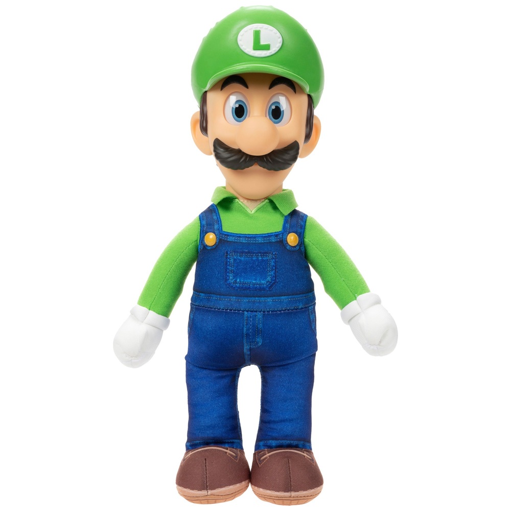 Grommen Herhaald delicaat Nintendo Super Mario Luigi Pluche Figuur 38 cm | Smyths Toys Nederland
