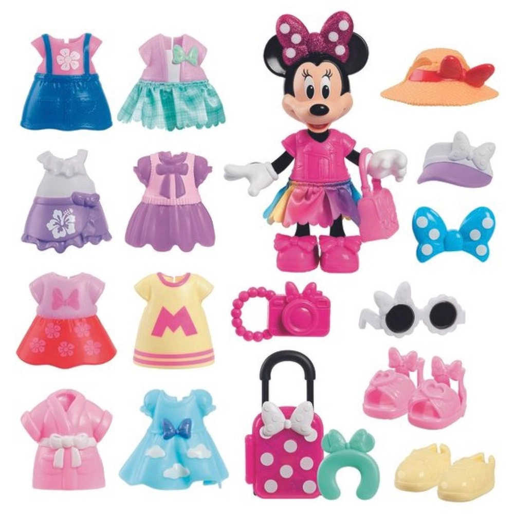 Disney Junior Minnie Mouse Mini Figure Fabulous Fashion Collection