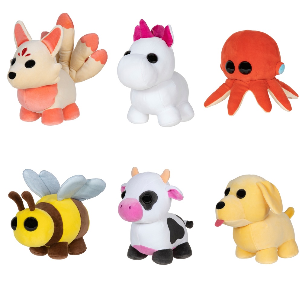 Adopt Me! 8 Collector Plush Pet Kitsune, Stuffed Animal Plush Toy