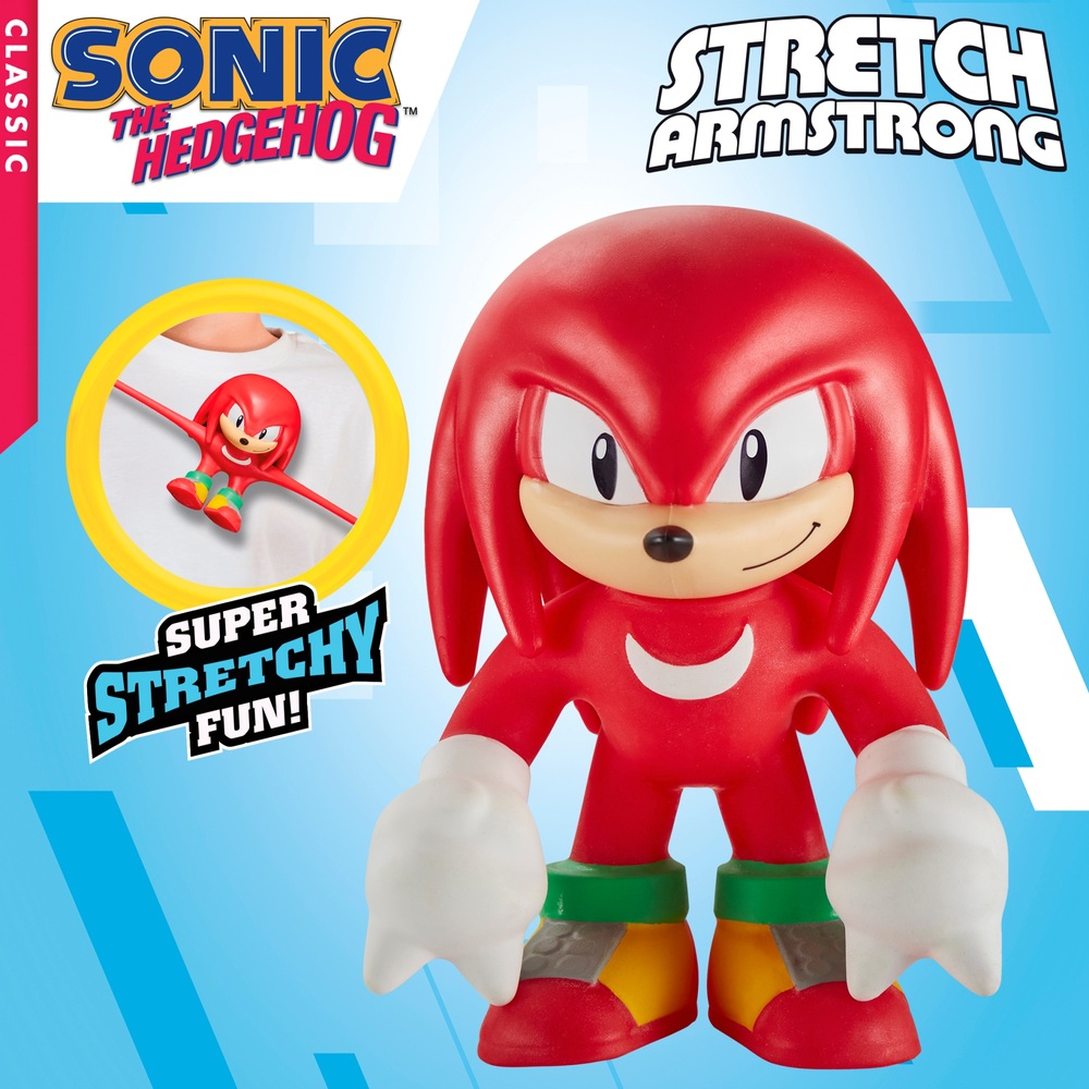 Stretch Sonic the Hedgehog Knuckles | Smyths Toys UK