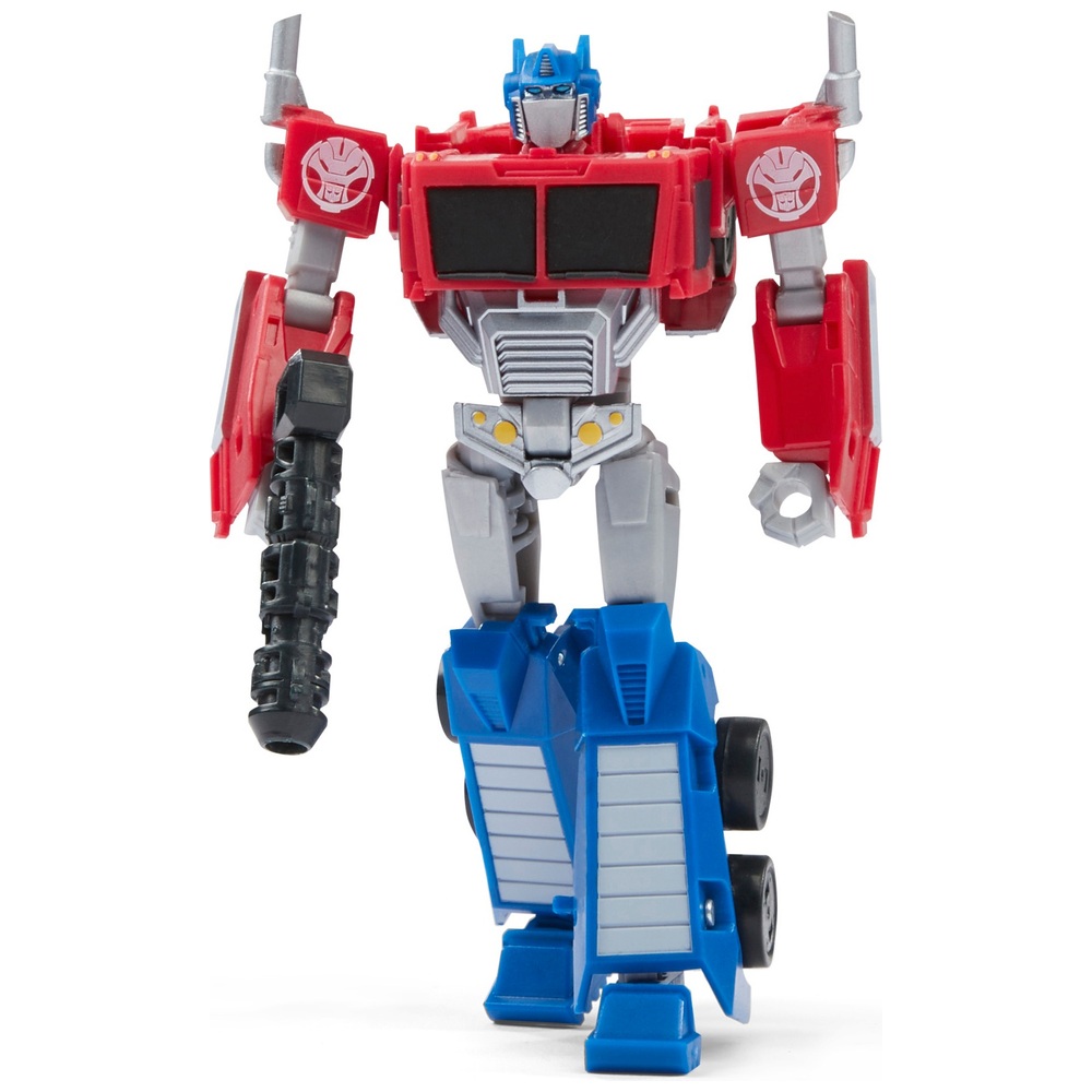 Figurine Transformers EarthSpark Spin Changer Optimus Prime et Robby Malto  - Figurine pour enfant - Achat & prix