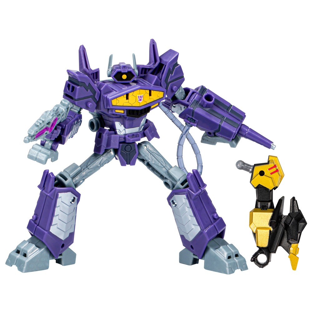 Transformers Earthspark Deluxe Class Shockwave Action Figure Smyths Toys Uk