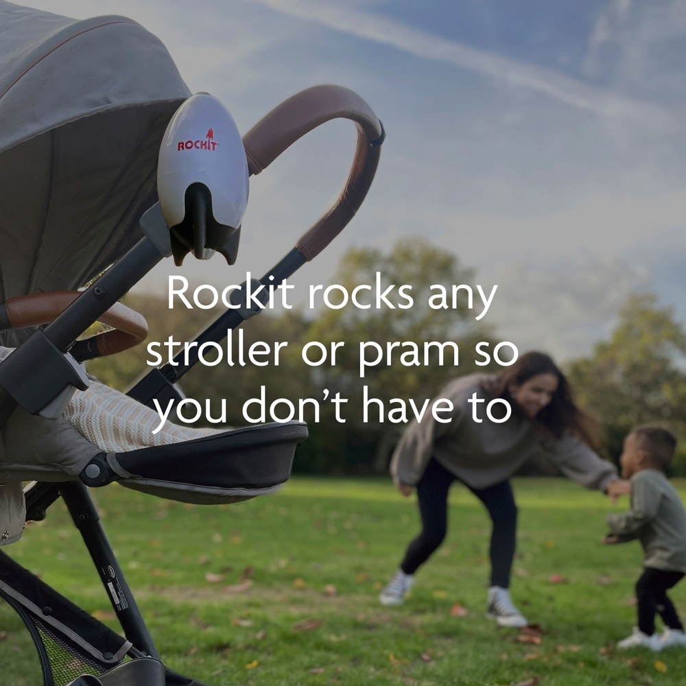 The Rockit Rocker Rocks Your Stroller For You, & It's Pretty Damn Convenient