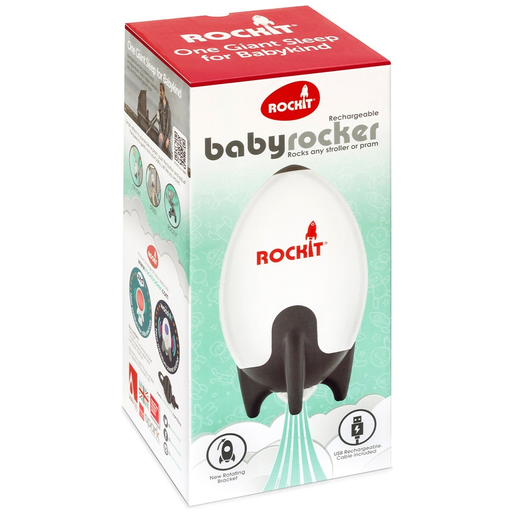 Rockit Rocker Rechargeable Version. Rocks Any Stroller, Pram, Pushchair or  Buggy. Gently Rocks Your Baby to Sleep.