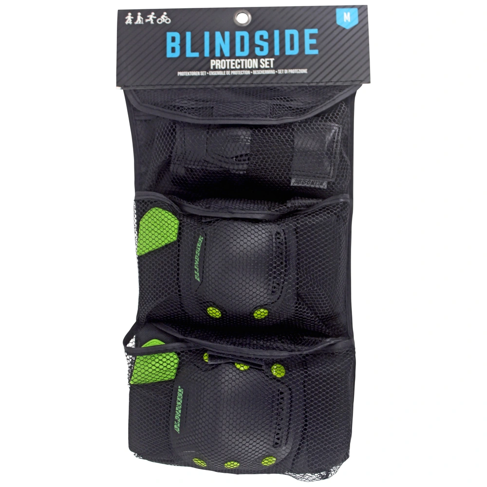 HUDORA Protectorenset volwassenen - biomeschaans, maat S