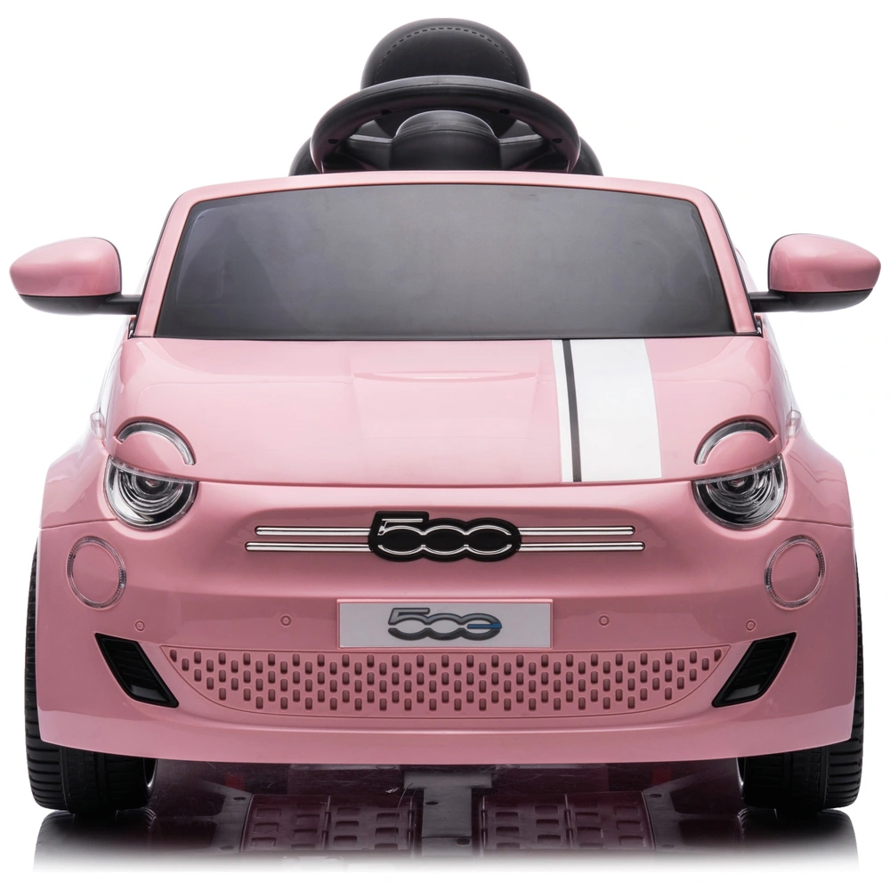 Fiat 500e Car 6V Electric Ride On Pink Smyths Toys Ireland