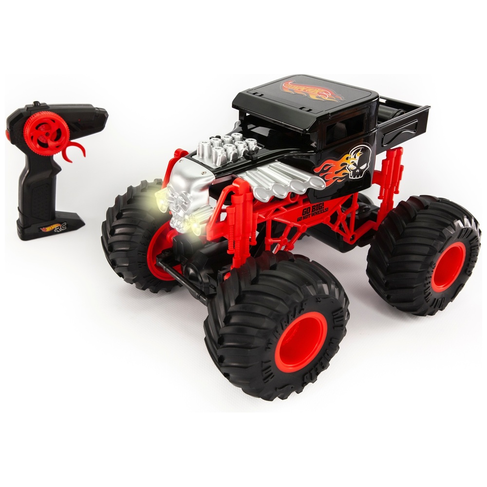  Hot Wheels RC Monster Trucks Bone Shaker in 1:15 Scale