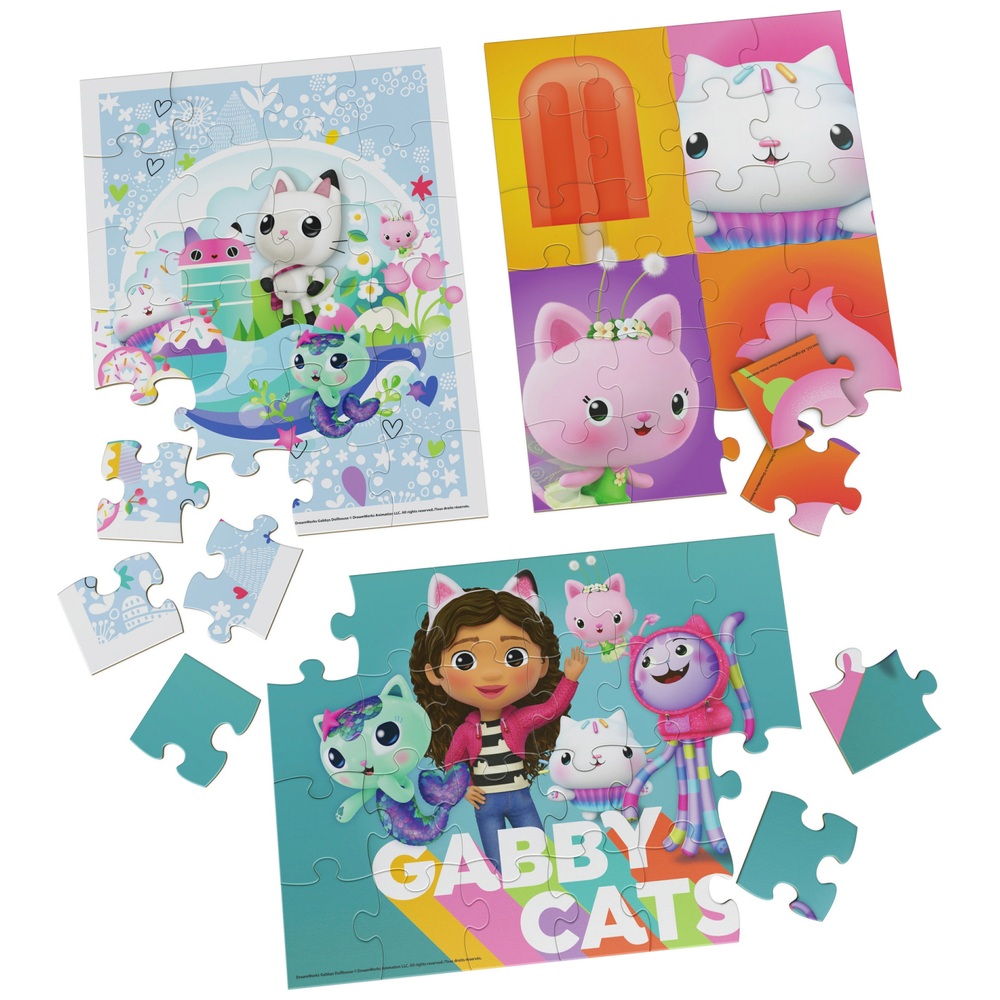 Gabby et son chat  Puzzle : amusant et éducatif pour les enfants -  MagicHolz