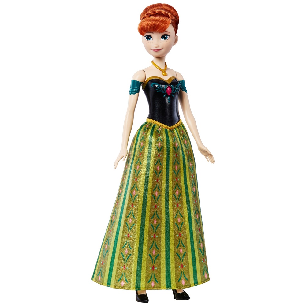 Disney Frozen Singing Anna Fashion Doll | Smyths Toys UK