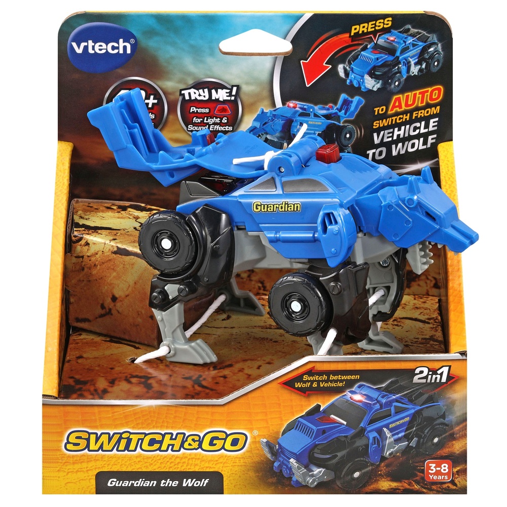 VTech Switch & Go Dinos Rescue Raiders 3-in-1 Vehicle