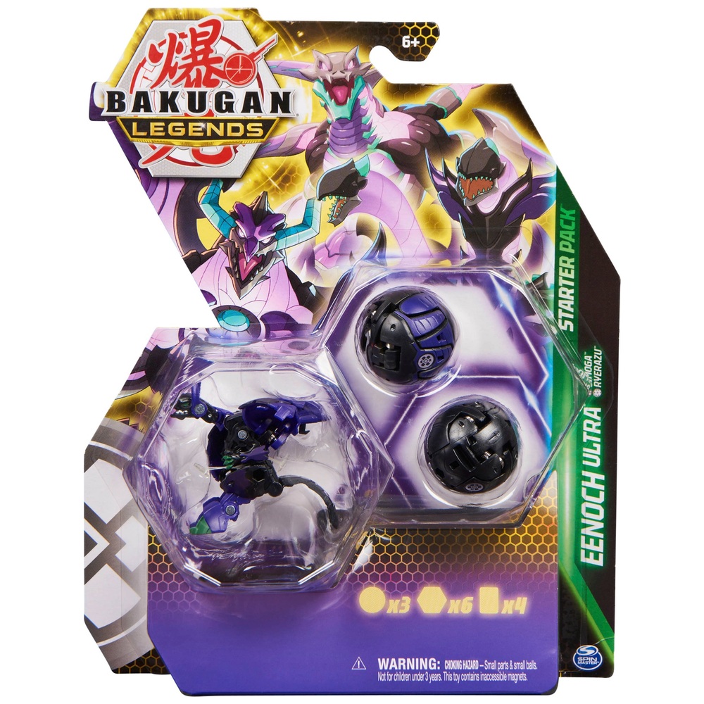 Bakugan Legends Starter Pack Ryerazu Black Smyths Toys UK
