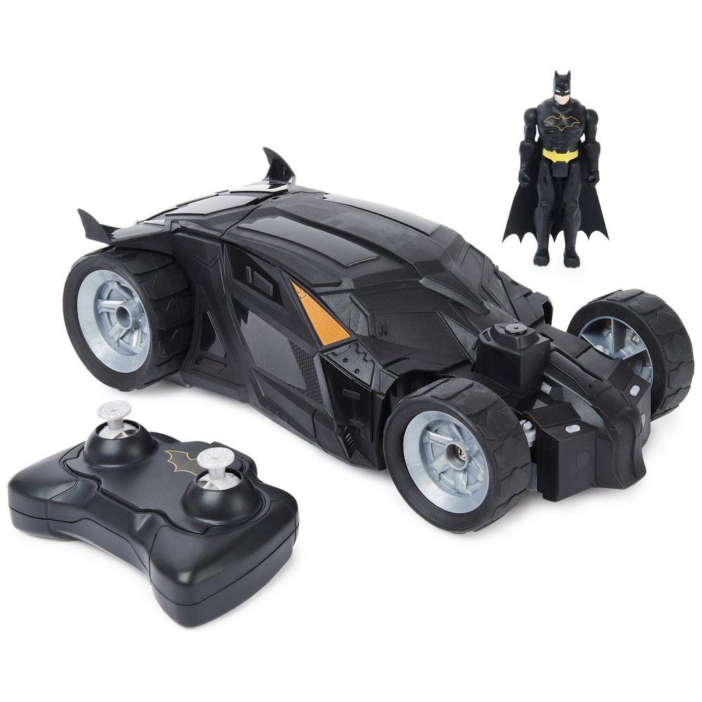 Productief leg uit Gering Batman Batmobiel met afstandsbediening en figuurtje | Smyths Toys Nederland