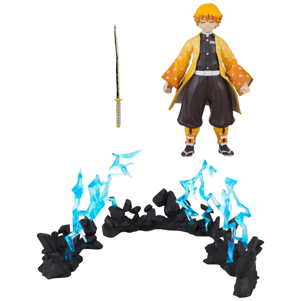 McFarlane Demon Slayer 12 7 Cm Deluxe Zenitsu Agatsuma Figure Smyths 