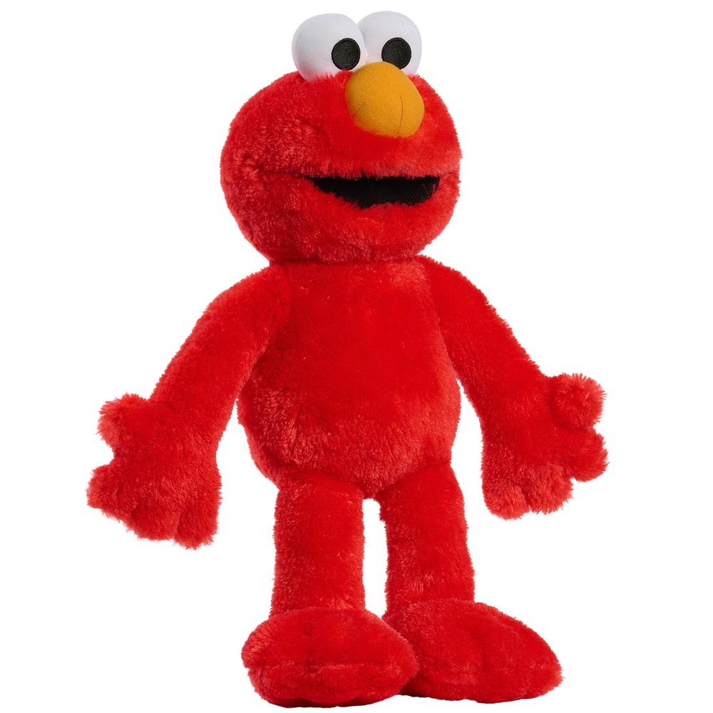 spiritueel Voorlopige uitglijden Sesamstraat grote knuffel pluchen Elmo | Smyths Toys Nederland
